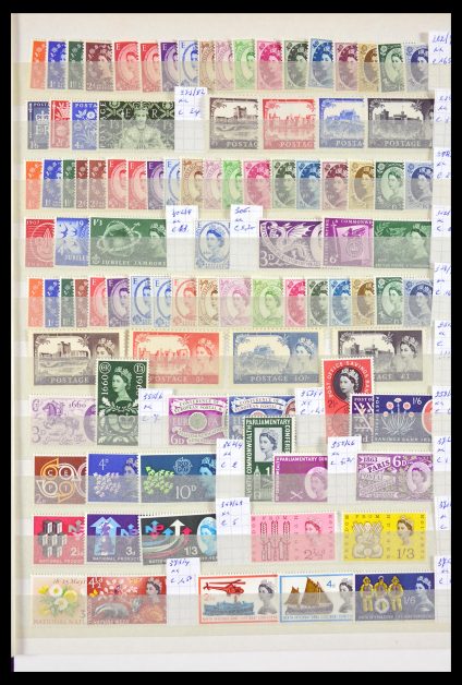 Stamp collection 29703 Great Britain 1952-2007.