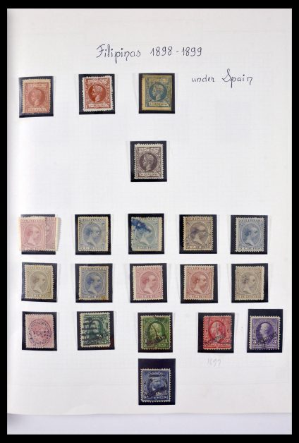 Stamp collection 29710 Philippines 1898-1999.