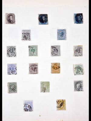 Stamp collection 29713 Belgium 1858-1953.
