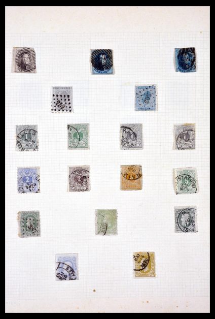 Stamp collection 29713 Belgium 1858-1953.