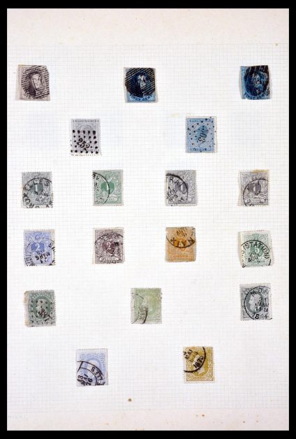 Stamp collection 29713 Belgium 1858-1953.