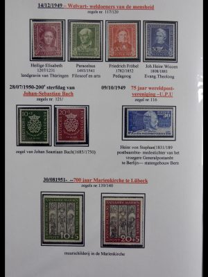 Stamp collection 29715 Bundespost 1949-2000.