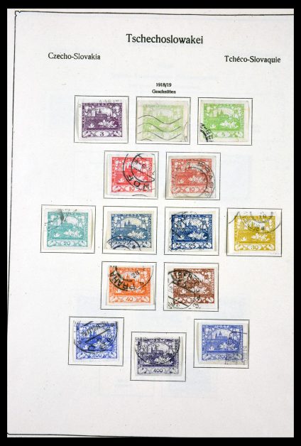 Stamp collection 29716 Czechoslovakia 1918-1974.