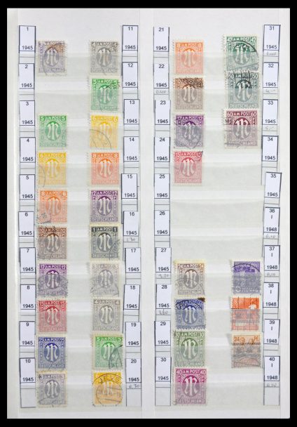 Stamp collection 29741 Bundespost 1949-1999.