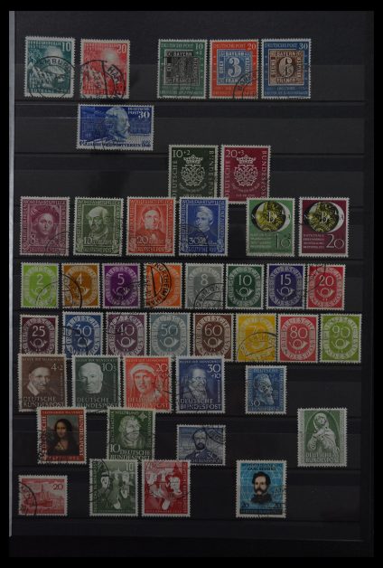 Stamp collection 29742 Bundespost 1949-1999.