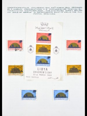 Stamp collection 29785 Lybia 1964-1969.