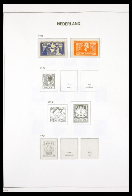 Stamp collection 29795 Netherlands 1852-1979.