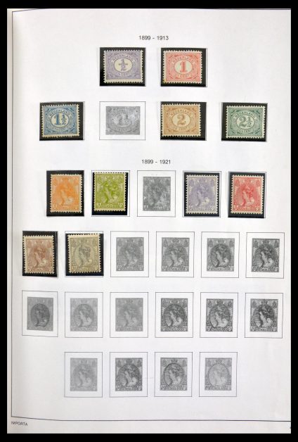 Stamp collection 29797 Netherlands 1876-1989.