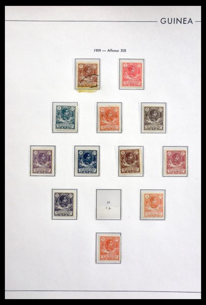 Stamp collection 29815 Spanish territories 1869-1968.