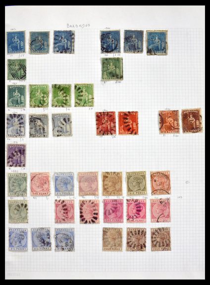 Stamp collection 29823 Barbados 1852-2000.