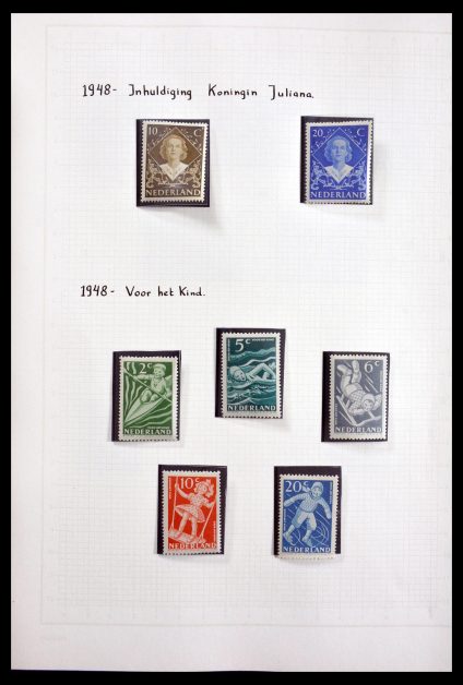 Stamp collection 29828 Netherlands 1948-1967.