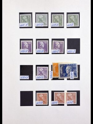 Stamp collection 29875 Sweden 1930-1980.