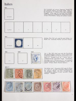 Stamp collection 29893 Italy 1862-1970.