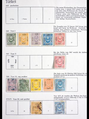 Stamp collection 29894 Turkey 1865-1967.