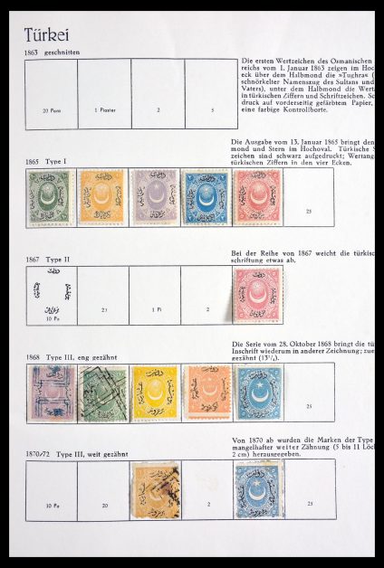 Stamp collection 29894 Turkey 1865-1967.