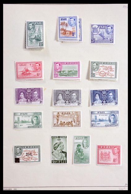 Stamp collection 29932 British colonies 1880-1953.