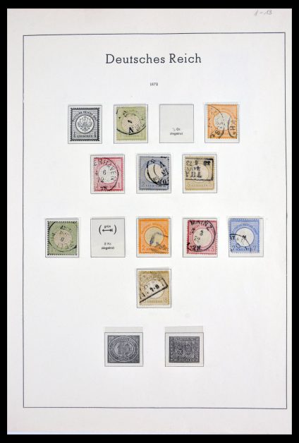 Stamp collection 29938 Germany 1872-1932.