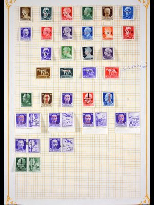 Stamp collection 29947 Italy 1943-1945.