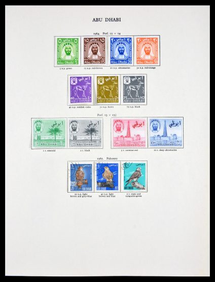 Stamp collection 29957 British Commonwealth 1953-1967.