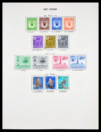 Stamp collection 29957 British Commonwealth 1953-1967.