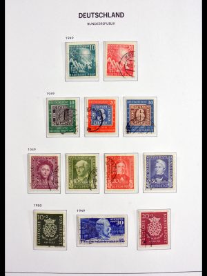 Stamp collection 29995 Bundespost 1949-1969.