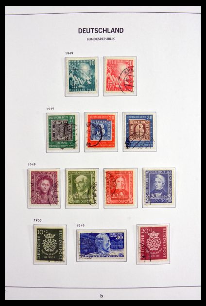Stamp collection 29995 Bundespost 1949-1969.