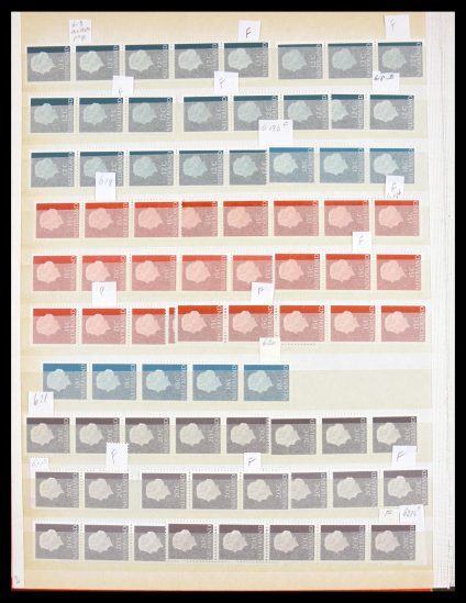 Stamp collection 30037 Netherlands coilstamps 1965-1985.