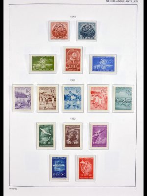 Stamp collection 30049 Netherlands Antilles 1949-2010.