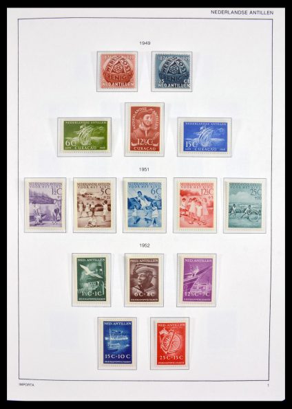 Stamp collection 30049 Netherlands Antilles 1949-2010.