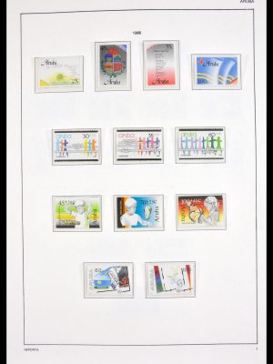 Stamp collection 30052 Aruba 1986-2011.
