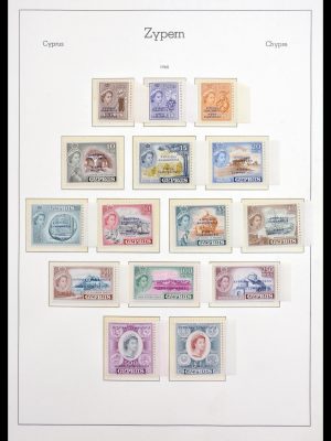 Stamp collection 30091 Cyprus 1937-1982.