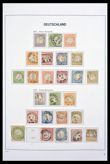 Stamp collection 30097 Germany 1872-1945.