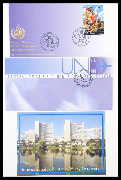 Stamp collection 30127 United Nations first day covers 1975-2011!