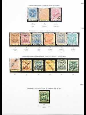 Stamp collection 30171 Ecuador 1900-1950.