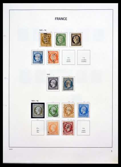 Stamp collection 30179 France 1849-2000.