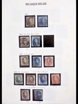 Stamp collection 30186 Belgium 1849-2015.