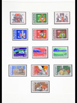 Stamp collection 30192 Liechtenstein 1982-1996.