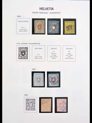 Stamp collection 30200 Switzerland 1850-1984.