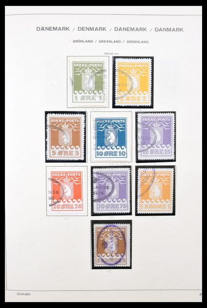 Stamp collection 30221 Greenland 1905-1996.