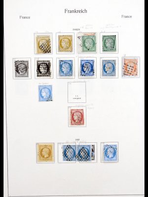 Stamp collection 30227 France 1849-1967.