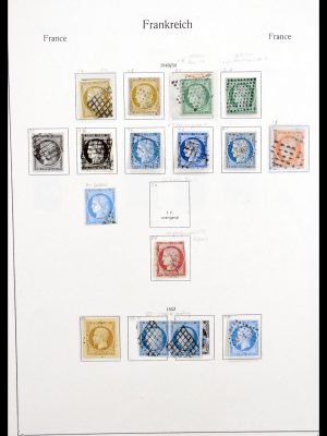 Stamp collection 30227 France 1849-1967.
