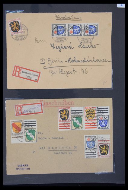 Stamp collection 30234 Germany French Zone 1946-1949.