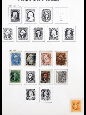 Stamp collection 30266 USA 1861-1988.