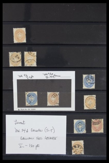 Stamp collection 30288 Austrian Levant 1867-1914.