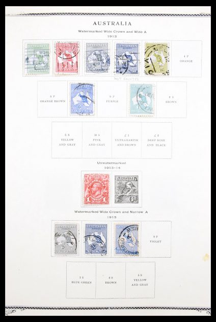 Stamp collection 30289 British Colonies in the pacific 1900-1980.