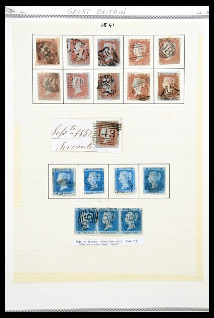 Stamp collection 30294 Great Britain 1840-1993.