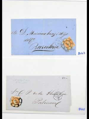 Stamp collection 30301 Spain 1852-1900.