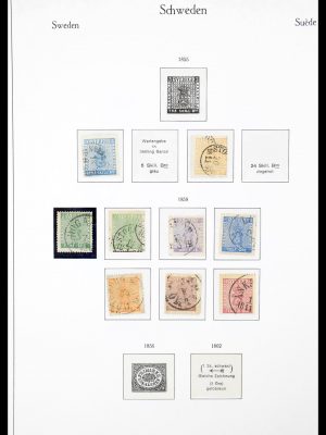 Stamp collection 30325 Sweden 1855-1984.