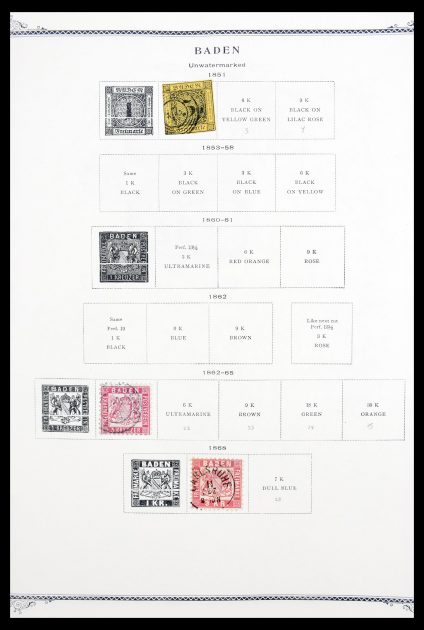 Stamp collection 30336 Germany 1850-1999.