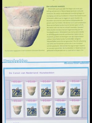 Stamp collection 13098 Canon of the Netherlands.